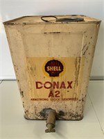 Shell Donax A2 Shock Absorber Oil 4 gallon tin