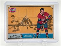 1968-69 Henri Richard OPC # 165 Hockey Card