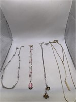 SIGNED NECKLACE LOT OF 4