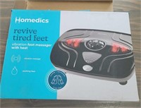 Homedics Foot Massager with vibration and heat -