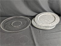 Platter Plate & Charger Plates Set