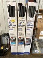 6Ft Poly Foam Pre-Slit Pipe Insulation Tubes