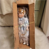 NIB Porcelain Doll