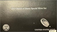 2015-W March of Dimes special Silver Set Proof
