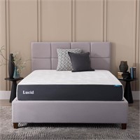 ULN - Lucid 10 Inch Full Size Memory Foam Mattress