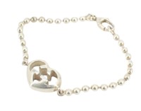 Gucci Interlocking G Heart Bracelet