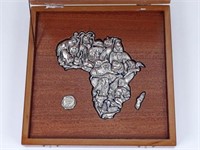 MAKOULPA (SOUTH AFRICA) PEWTER PUZZLE