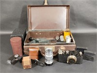 Leica 91050 German Camera, Film Rolls, Filters
