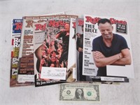 Lot of Rolling Stone Bruce Sprinstein Covers