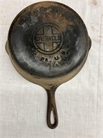 GRISWOLD LARGE LOGO CAST IRON SKILLET - #7 - 701D