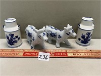 INTERESTING LOT OF SALT/PEPPER  SHAKERS