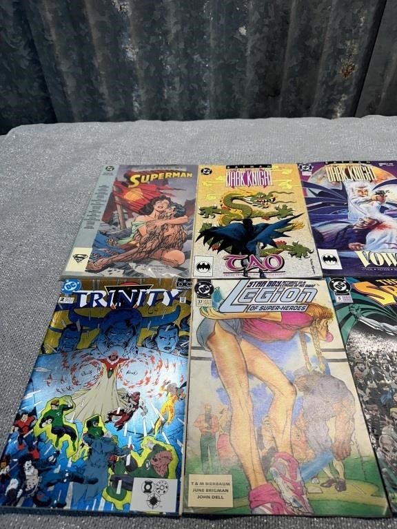 6 misc. DC comics