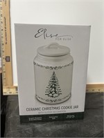 Elise Christmas Cookie Jar