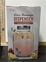 Unique Glass Beverage Dispenser