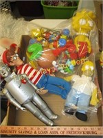 Vintage Toys - Simpsons / Waldo / Tin Man / Etc