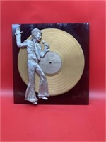 Elvis Gold record autographed memorabilia,