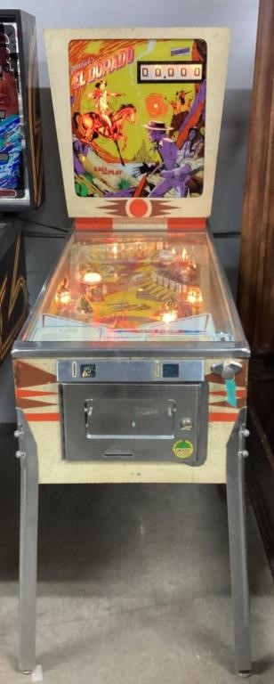 Gottlieb's "El Dorado" Pin Ball Machine