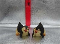 LOT OF 2 CUTE COLLECTABLE VINTAGE PENGUINS