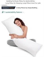 Bedding Full Body Pillow for Adults