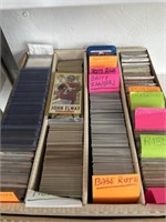 Various sports cards