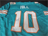 Tyreek Hill Signed Jersey FSG COA