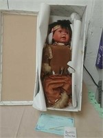 Collectible heirloom doll with COA