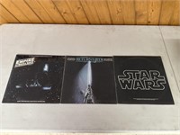 3 Star Wars Original Trilogy Records