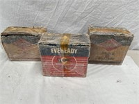 Vintage Eveready batteries