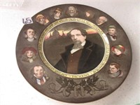 royal doulton Charles dickens portrait plate