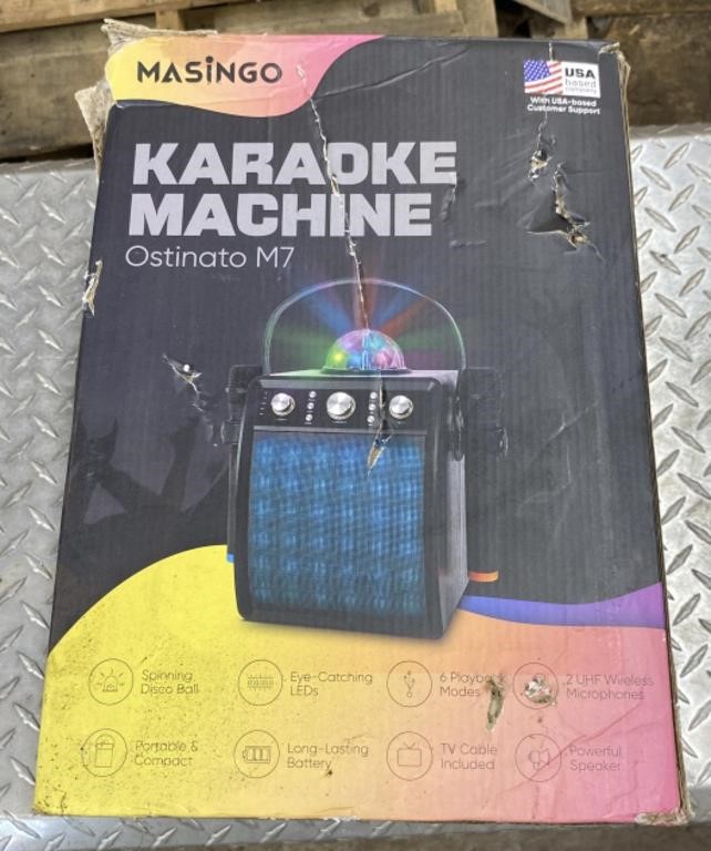 Masingo Ostinato M7 Karaoke Machine