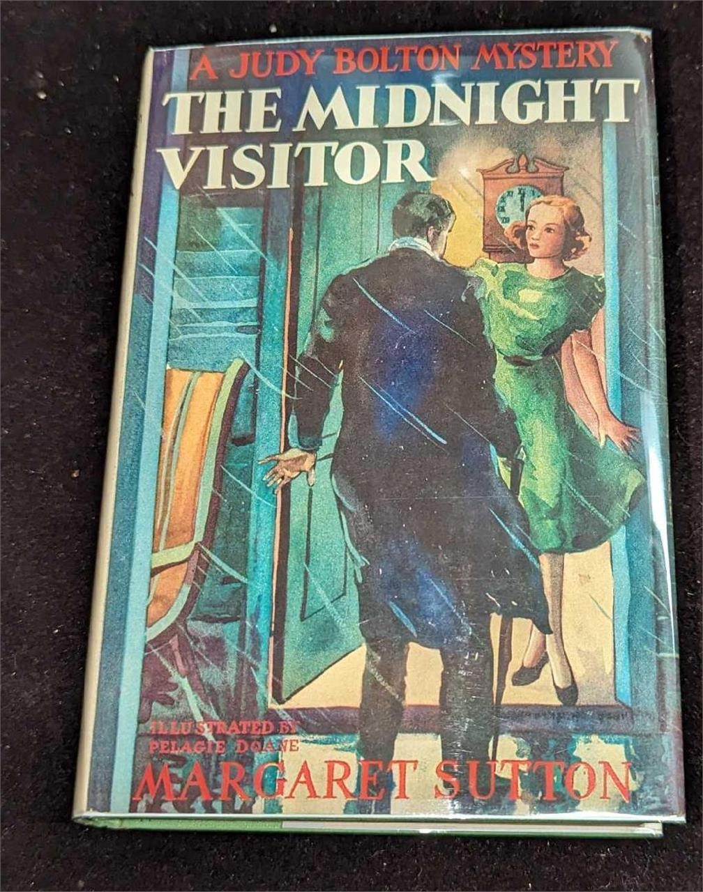 1st Ed Judy Bolton The Midnight Visitor HC #12