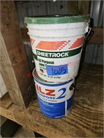 Sheetrock Joint Compound and Exterior Primer