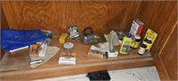 Gun cabinet and contents