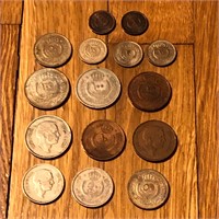 (15) Mixed Jordan Coins