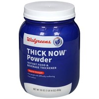 $40  Walgreens Thick Now Food Thickener 30oz
