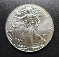 2016 Silver American Eagle Dollar,  Uncirculated