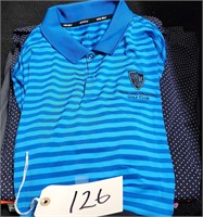 NICE Golf Polo Shirts, M,L, Name Brand