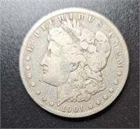 1901-O Morgan Silver Dollar