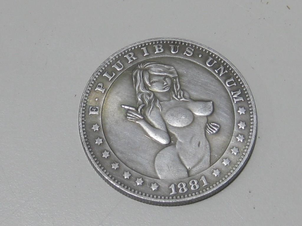 Adult Heads Or Tails Coin