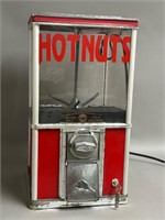 Northern Beaver Hot Nuts Coin Op Machine