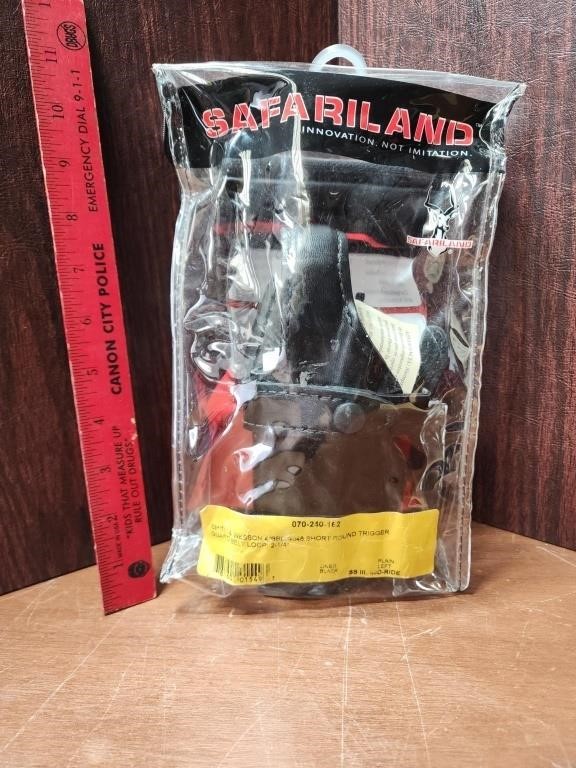 SAFARILAND SMITH & WESSON BLACK LEFT HAND HOLSTER