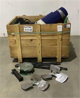 Crate of Assorted Conveyor Parts-