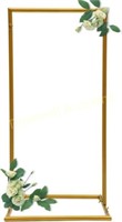 Square Wedding Backdrop Stand  Gold  Type A