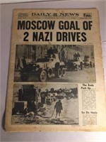 AUTHENTIC DAILY TIMES NEWSPAPER FROM OCT 7, 1941