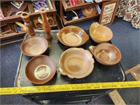 Lot of Various Frankoma Bowls