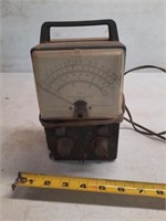 Vintage  vacuum tube volt meter