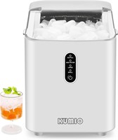 KUMIO Ice Maker  S/L Size  12 KG/24 H  White
