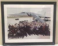 Framed Photo of Group Traveling On Concord