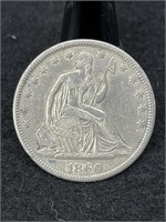 1860-S Seated Liberty Half Dollar