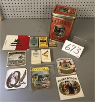 COLLECTIBLE TOBACCO ITEMS